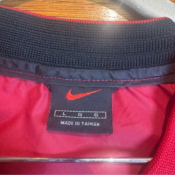 Nike Vintage windbreaker pullover Red and Black size large- oversized - Picture 3 of 6
